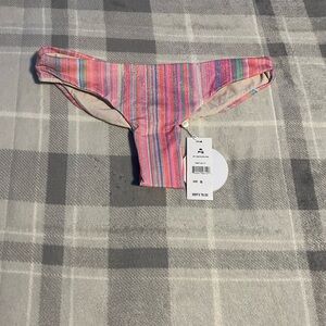PilyQ PQ Swim S Newport Stripes bottoms. NWT